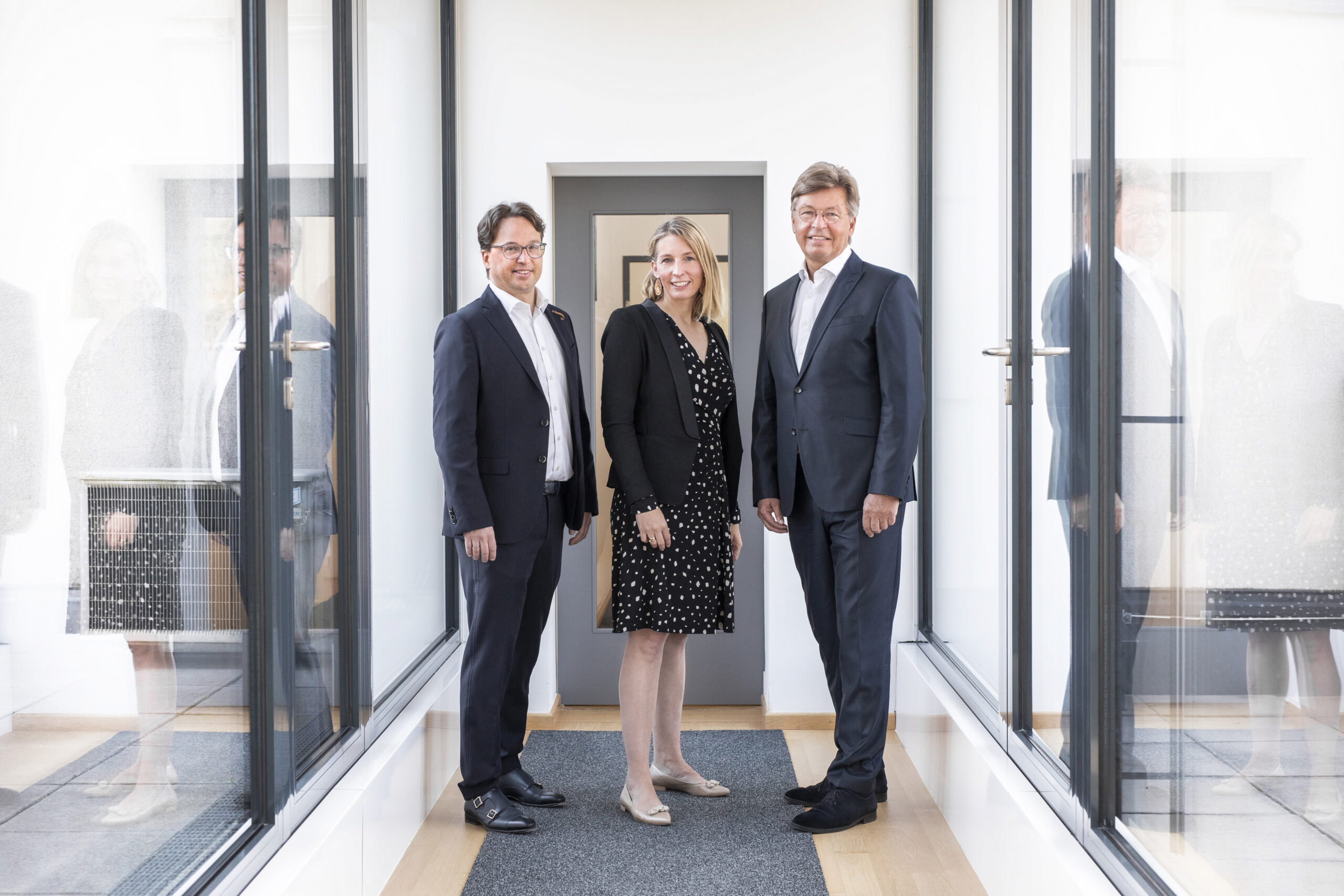 Mag. Johann Huger, Dr. Melanie Haberer & Dr. Gerhard Taufner